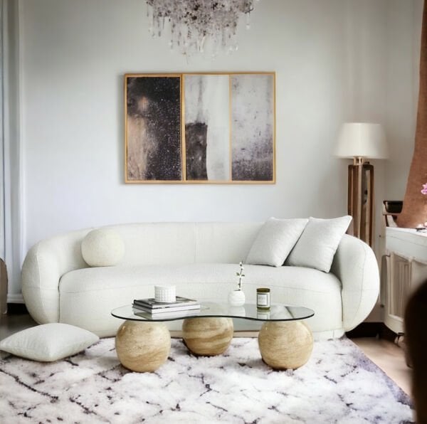 Oliver Fasulye Koltuk Teddy, 220 cm