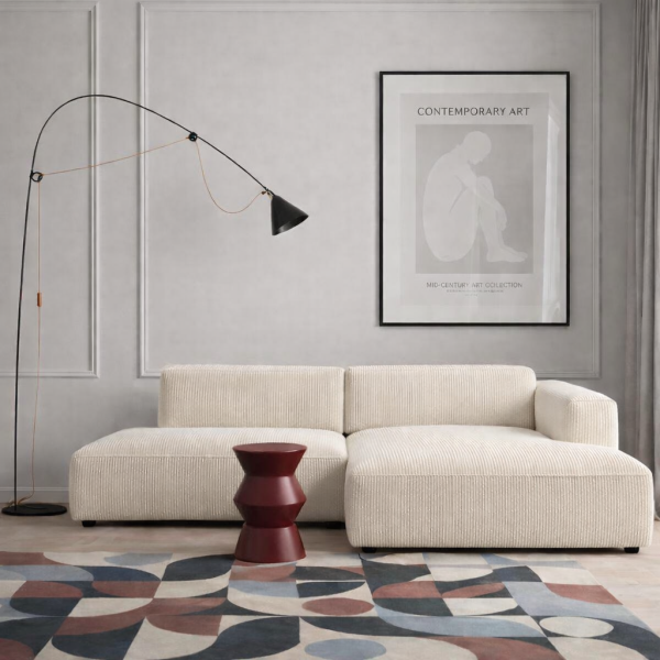 Molly Mini Dinlenme Puf Köşe, Fitilli