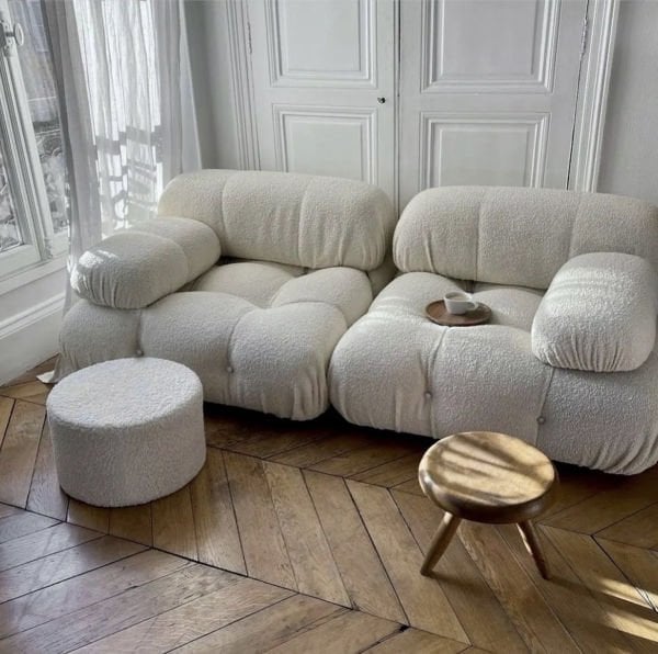 Bellini 2 Modül Teddy Kumaş