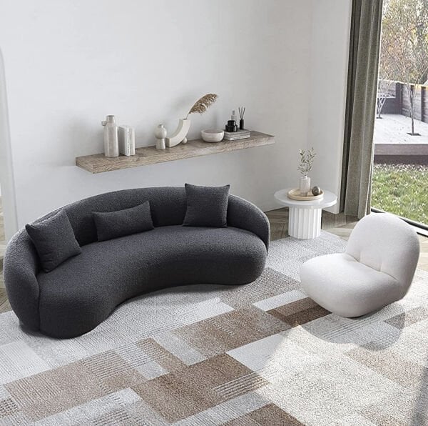 Oliver Teddy Fasulye Koltuk Takımı