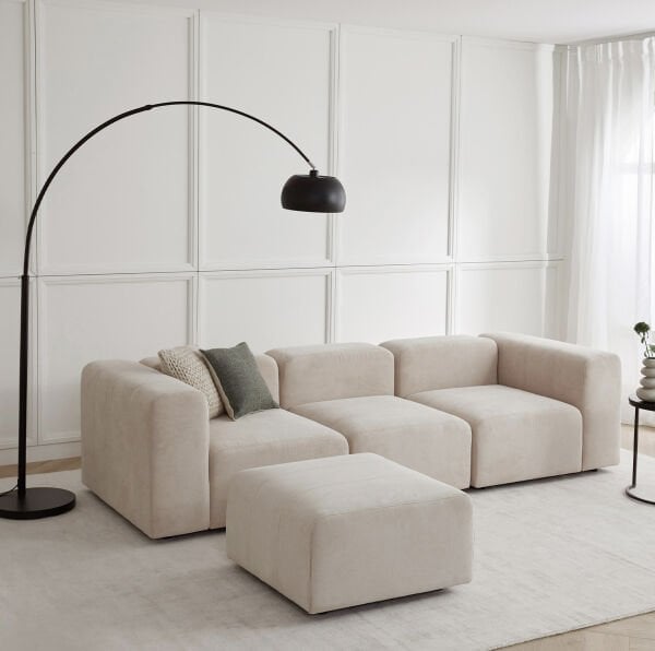 Pietro 4 Modül Modüler Kanepe Köşe Koltuk Takımı Kadife