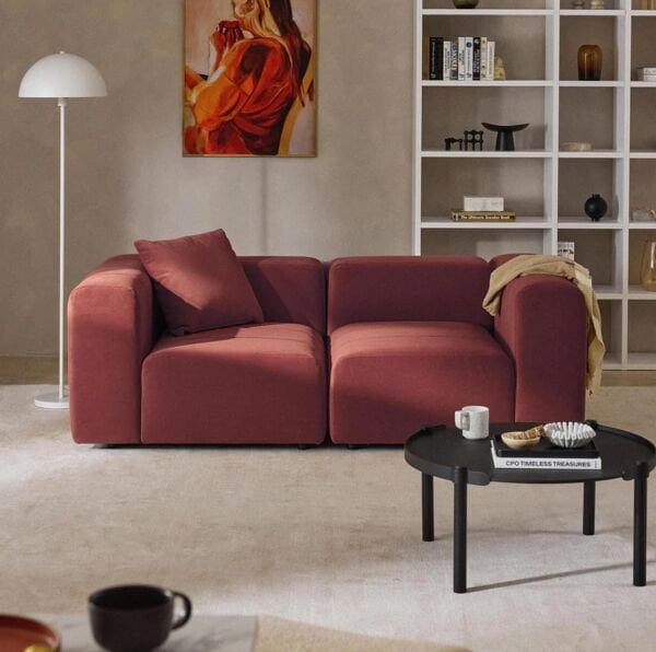 Pietro 2 Modül Kanepe, Yönsüz Kadife