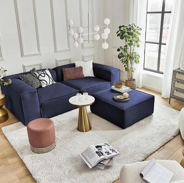 Frida 3 Modül Mini Köşe (2 Modül + Puf)