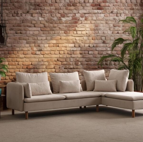 Luna Modüler Köşe Koltuk Takımı Babyface 270x180 cm