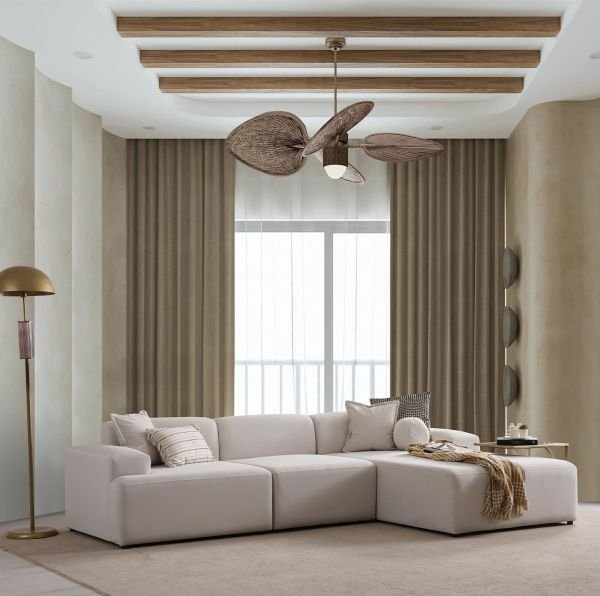 Molly Modüler Köşe Koltuk Kanepe Yönsüz Kadife