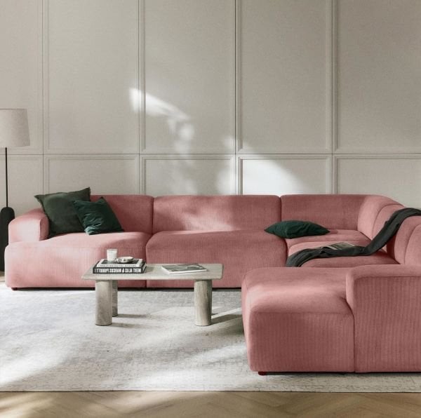 Molly Xl Modüler Köşe Koltuk Takımı Fitilli