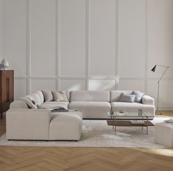 Molly Xl Köşe Koltuk Takımı Keten