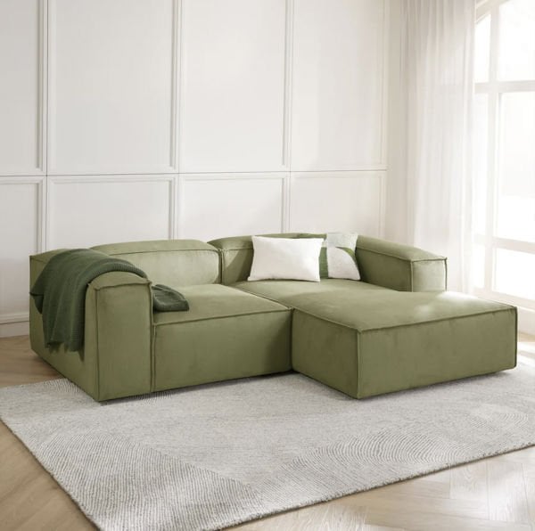 Frida 2 Modül Mini Köşe Kanepe Fitilli