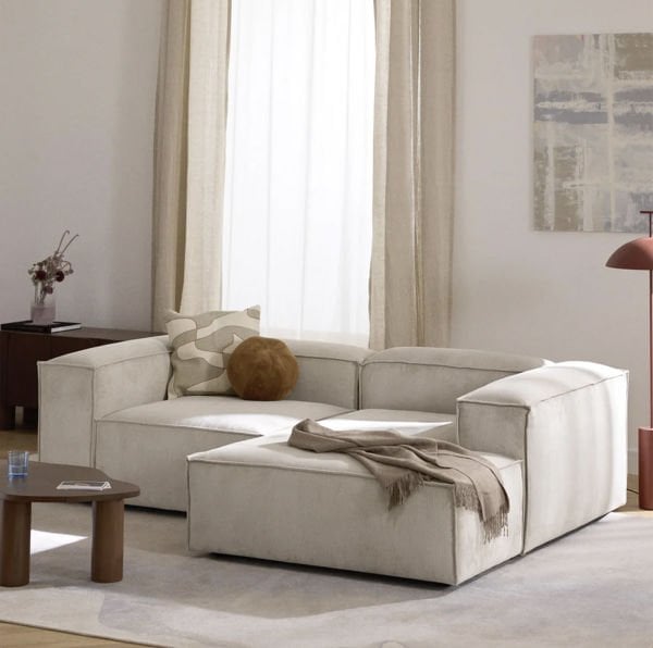 Frida 2 Modül Mini Köşe Kanepe Fitilli