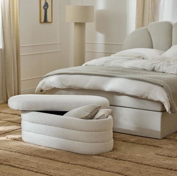 Sundea Sandıklı Teddy Tırtıl Fasülye Puf