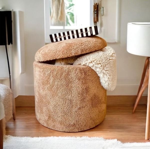 Mints Sandıklı Teddy Puf