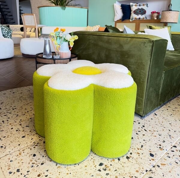 Daisy Papatya Teddy Peluş Puf