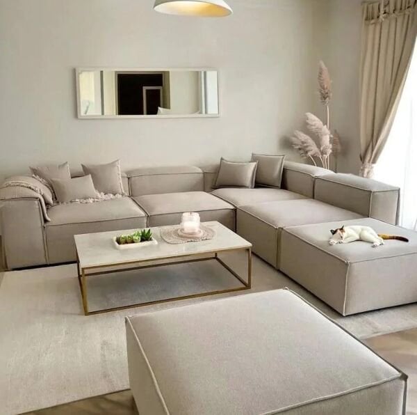 Frida 6 Modül Pofidik Modüler Kanepe L Köşe Koltuk Takımı