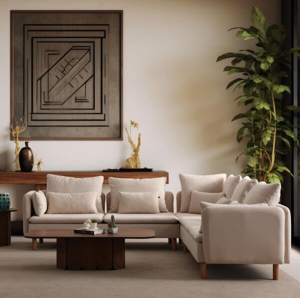 Luna 5 Modül Köşe Koltuk, Babyface 270x270 cm