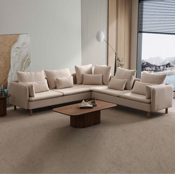 Luna 5 Modül Köşe Koltuk, Babyface 270x270 cm