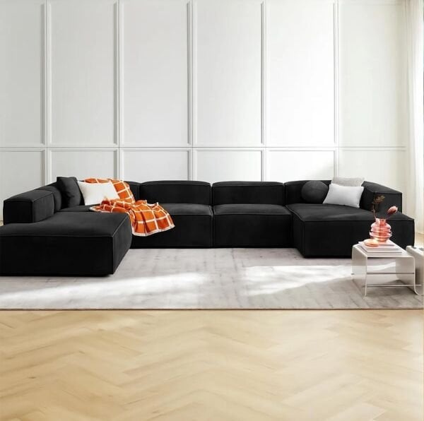 Frida 5 Modül Pofidik Modüler Kanepe XL Köşe Koltuk Takımı, Babyface